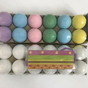 Easter Eggs DIY Multi-Colored Chalkboard & White Eggs (able to be dyed)- NEW